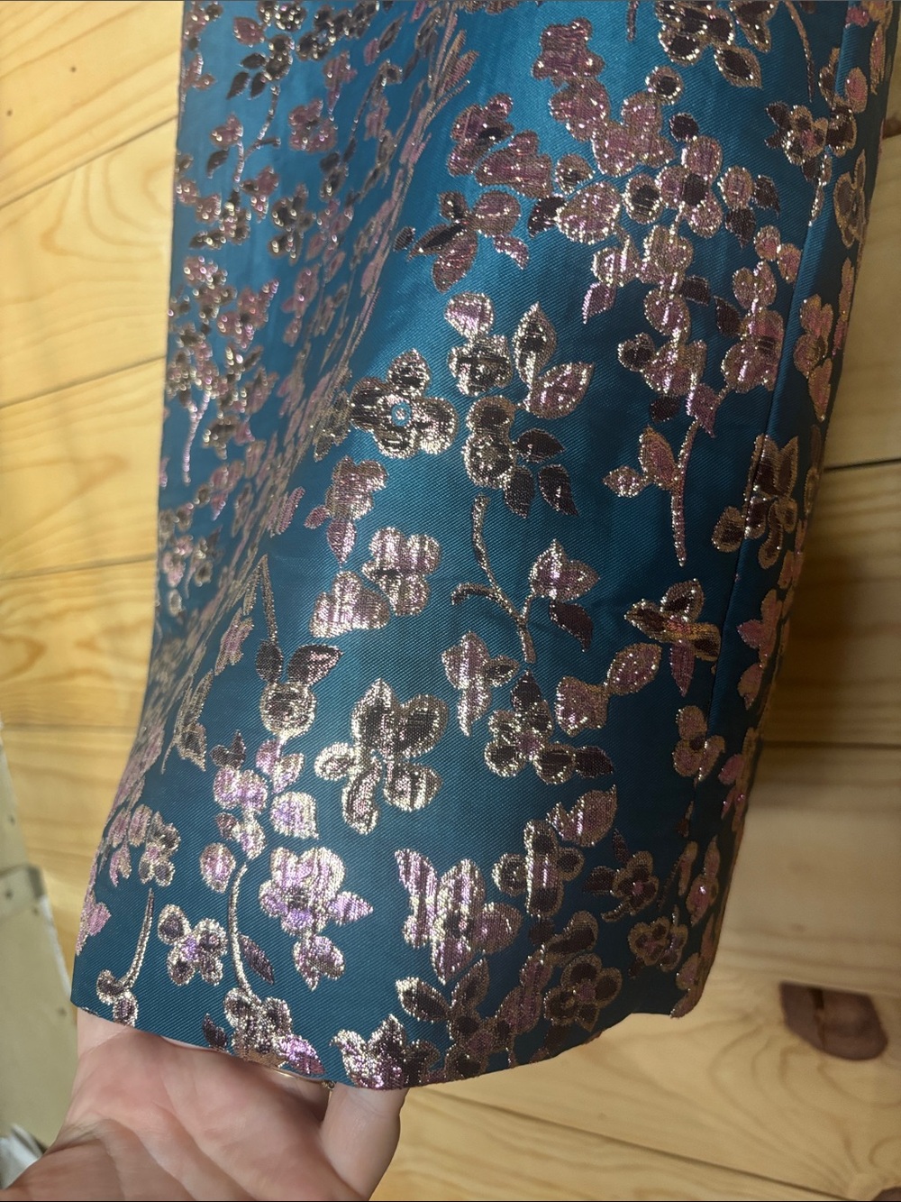 Nwt J.Crew collection Cherry blossom pencil skirt size 2 - Picture 4 of 10